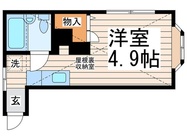 メゾンオガワの物件間取画像